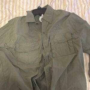 Drake Waterfowl Men's Lightweight Olive Shirt Jacket